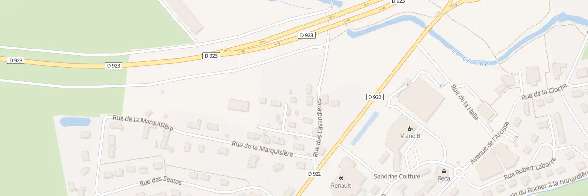 Plan du 6 Rue du Pre Saint Martin à Arcisses