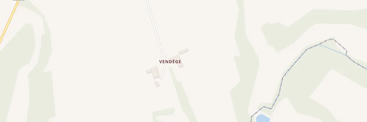 Plan du 49 Vendege à Lacaussade