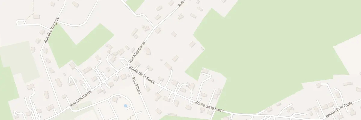 Plan du 828 Rue Mainberte à Jumièges