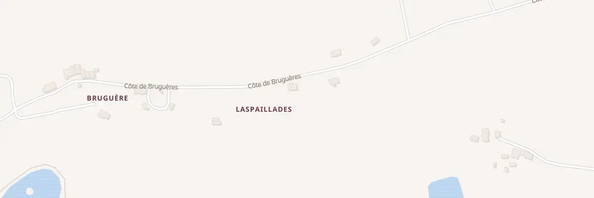 Plan du 5000 Laspaillades à Tayrac