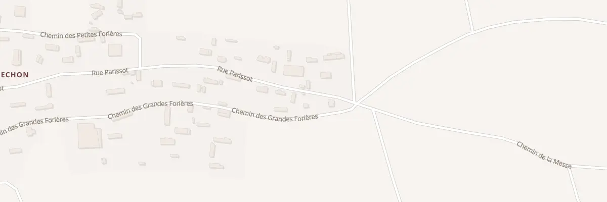 Plan du 1 Rue Parissot à Écardenville-la-Campagne