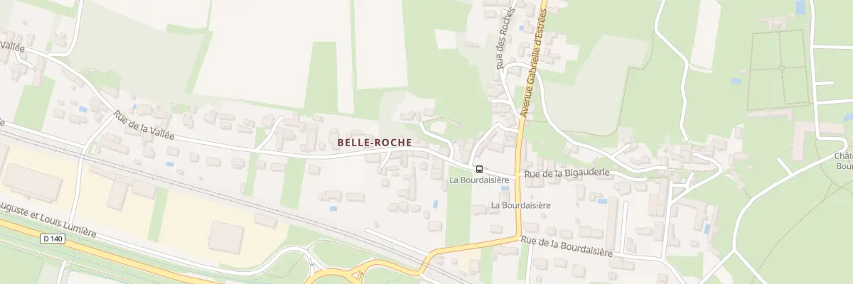 Plan du 10 Rue de la Vallée à Montlouis-sur-Loire