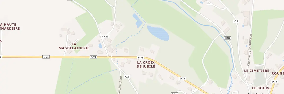 Plan du 20 Rue de la Fontaine à Crotelles