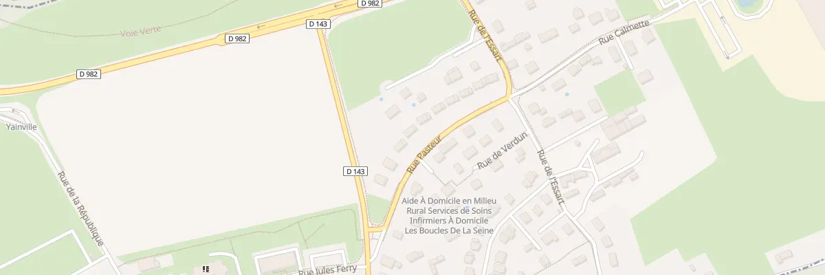 Plan du 477 Rue Pasteur à Yainville