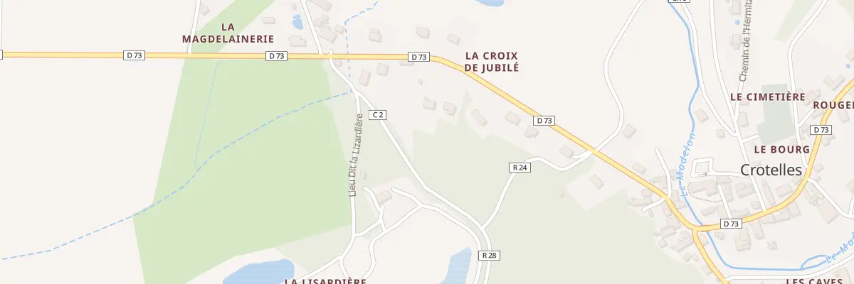 Plan du 23A Rue de la Fontaine à Crotelles