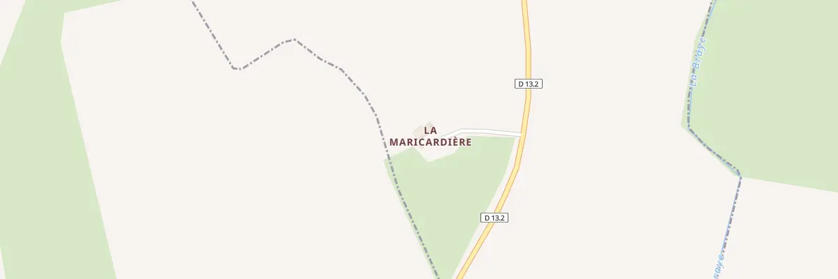 Plan du 77A La Maricardiere à Saint-Bomer