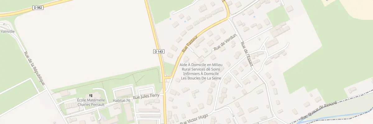 Plan du 434 Rue Pasteur à Yainville