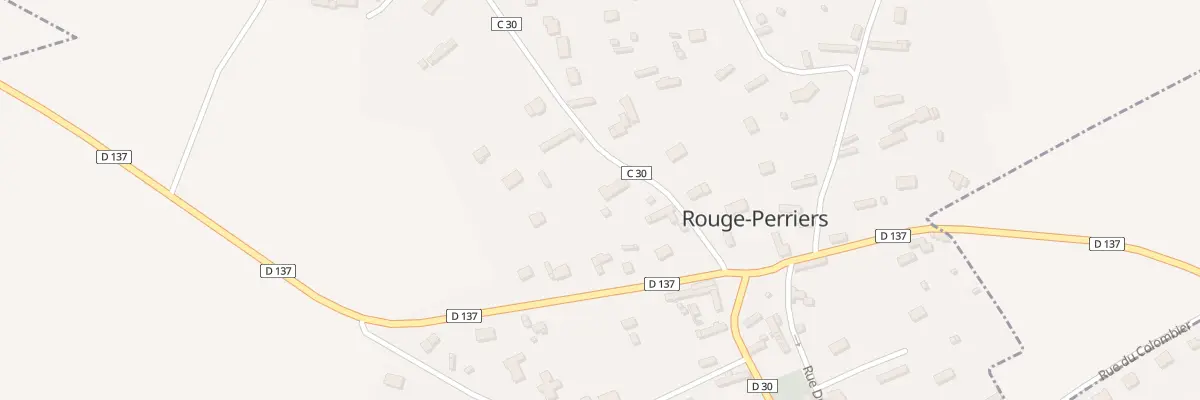 Plan du 12B Rue Grande à Rouge-Perriers