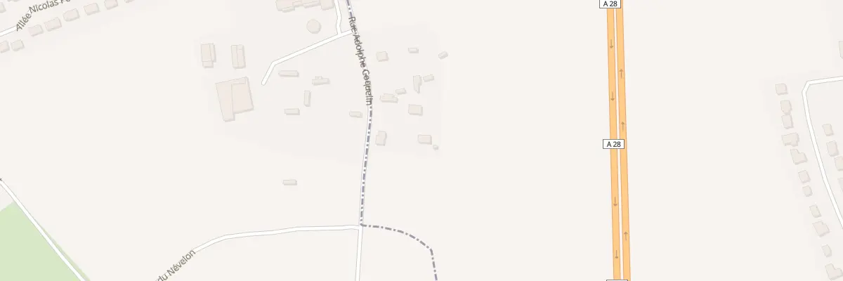 Plan du 895 Rue Adolphe Coquelin à Bosgouet