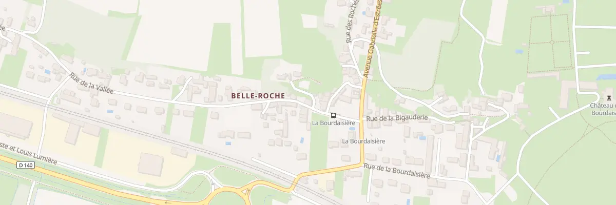 Plan du 8 Rue de la Vallée à Montlouis-sur-Loire