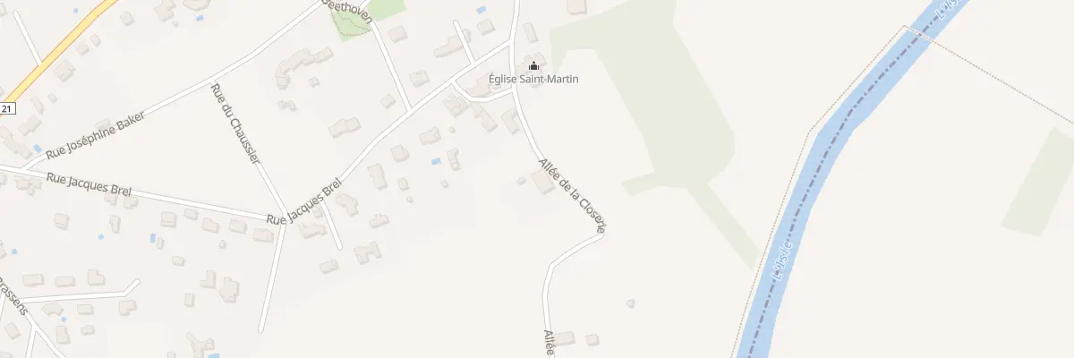 Plan du 7 All de la Closerie à Antonne-et-Trigonant