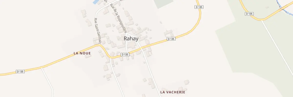 Plan du 2 Rue de La Braye à Rahay