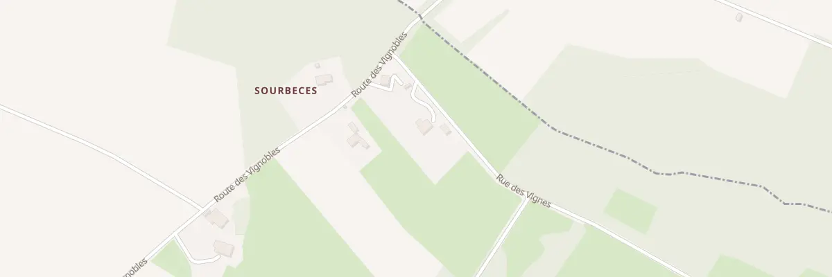 Plan du 54 Rue des Vignes à Boissède