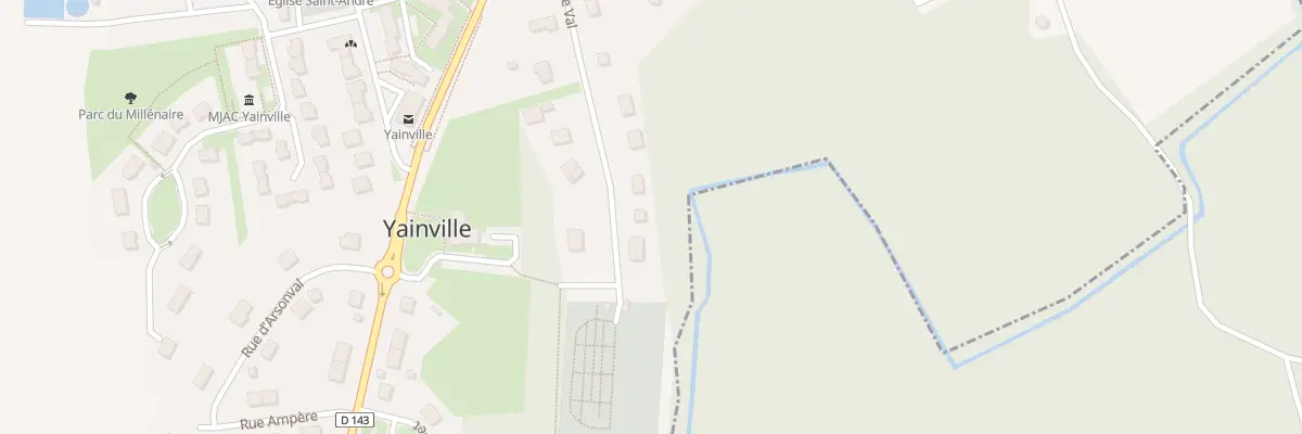 Plan du 58 Rue Sous le Val à Yainville