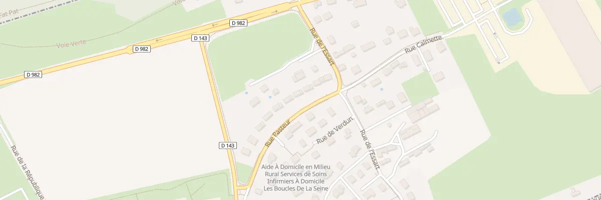 Plan du 527 Rue Pasteur à Yainville