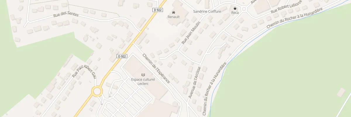 Plan du 22 Rue Jean Moulin à Arcisses