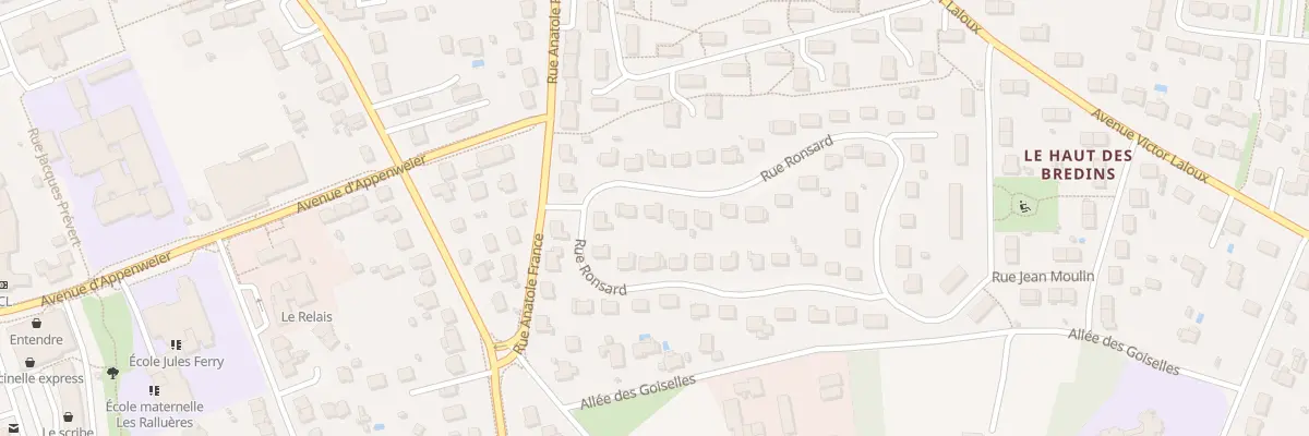 Plan du 48 Rue Ronsard à Montlouis-sur-Loire