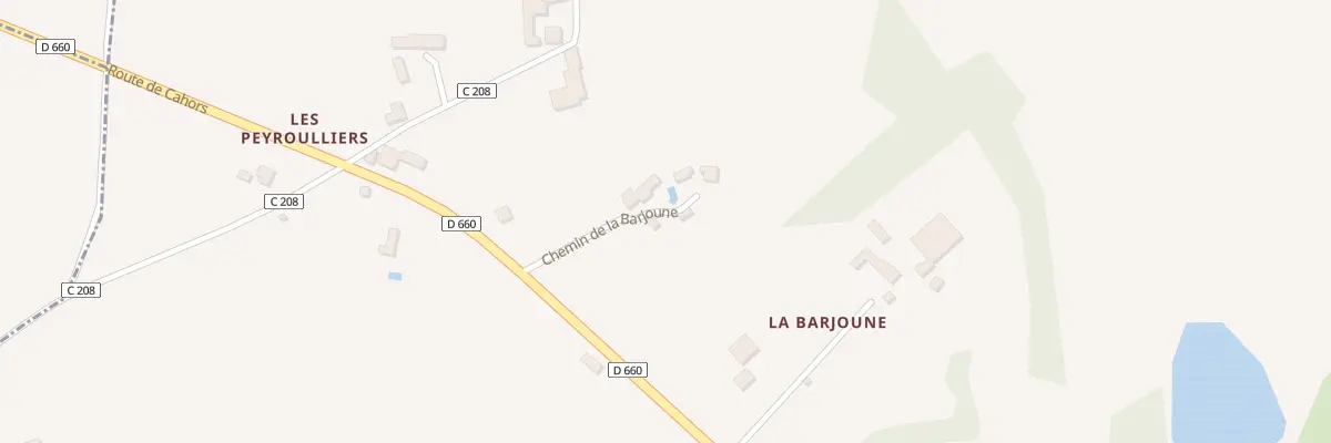 Plan du 34A La Barjounne à Lolme