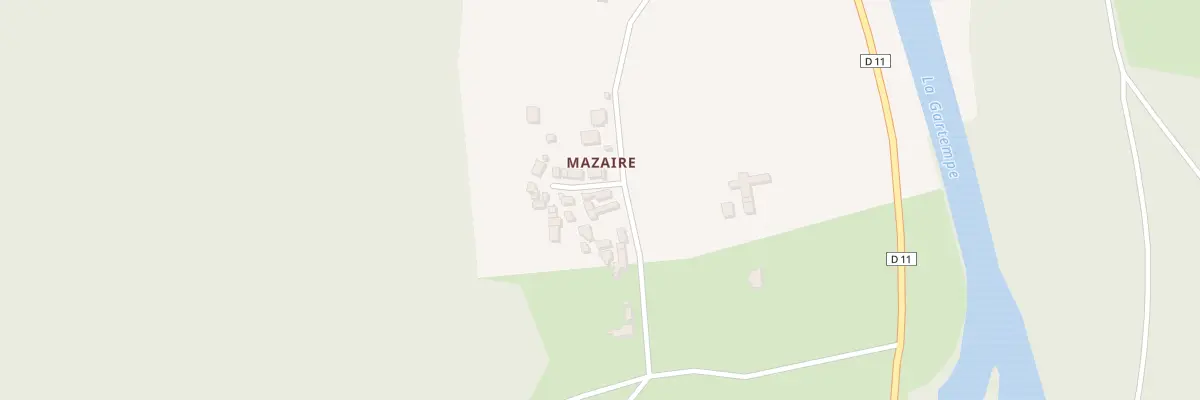 Plan du 20 Mazaire à Saint-Pierre-de-Maillé