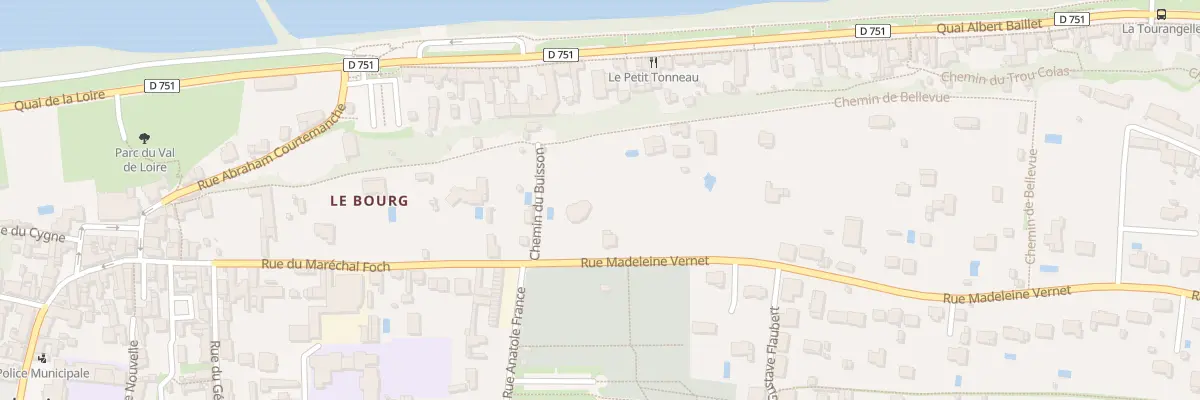 Plan du 1 Rue Madeleine Vernet à Montlouis-sur-Loire