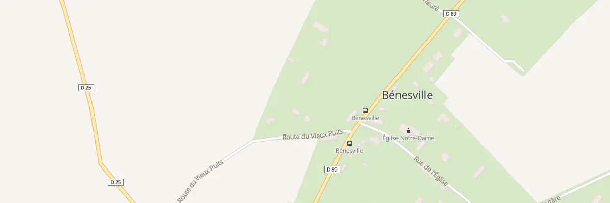 Plan du 5 Rte du Vieux Puits à Bénesville