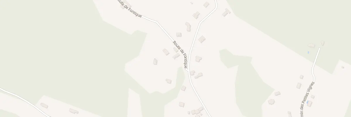 Plan du 2 Rte de Fontique à Antonne-et-Trigonant