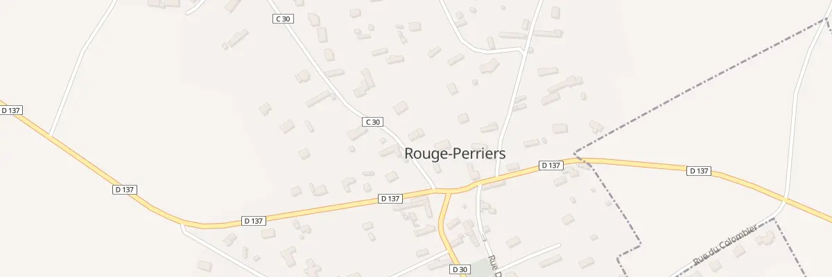 Plan du 11 Rue Grande à Rouge-Perriers