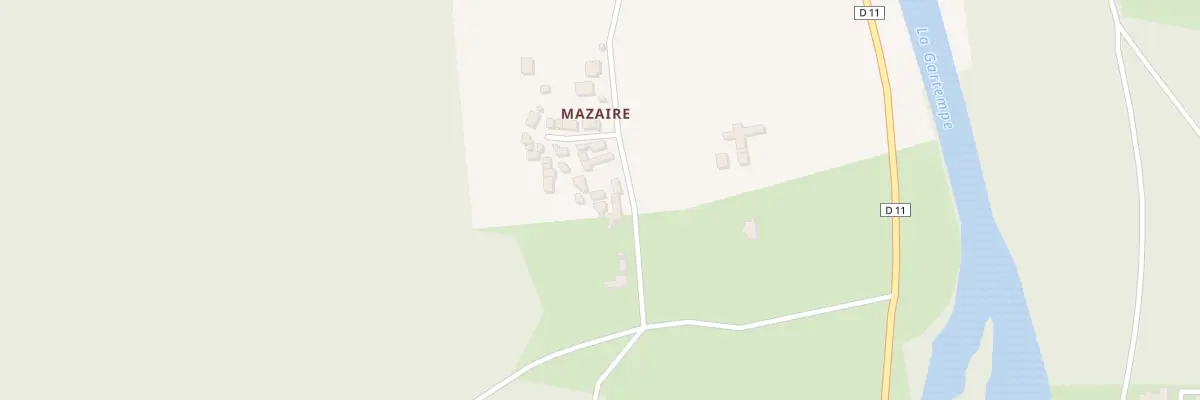 Plan du 26 Mazaire à Saint-Pierre-de-Maillé