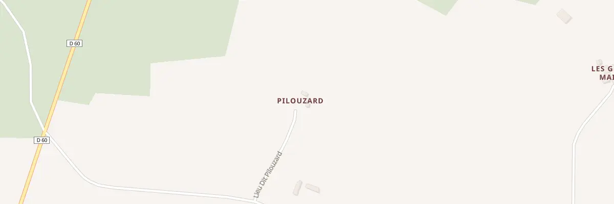 Plan du 4 Pilouzard à Paulmy