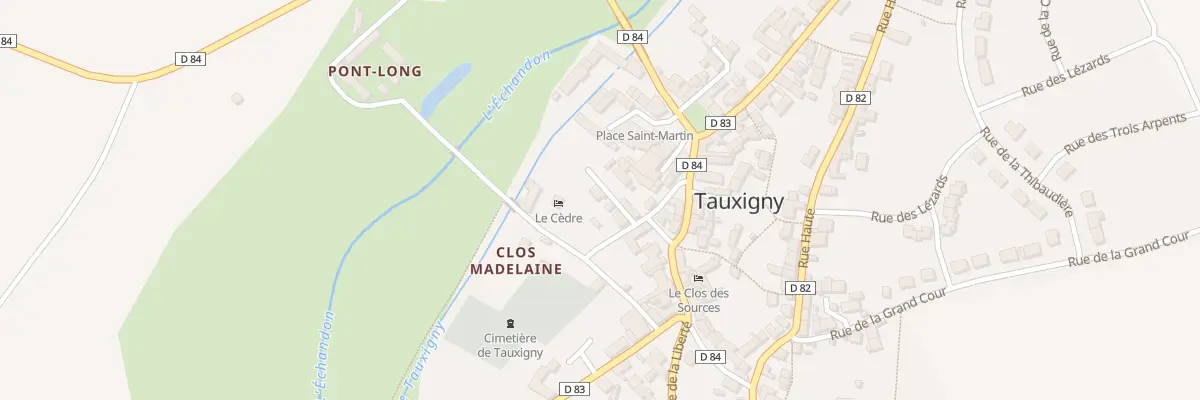 Plan du 7 Imp des Douves à Tauxigny-Saint-Bauld