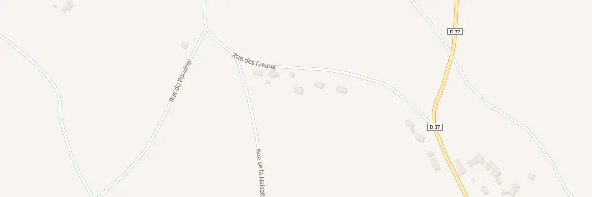 Plan du 7B Rue des Préaux à Sébécourt