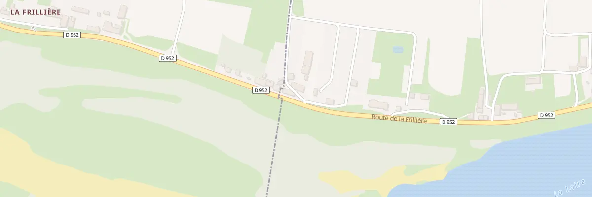 Plan du 41 Rte de la Frilliere à Vernou-sur-Brenne