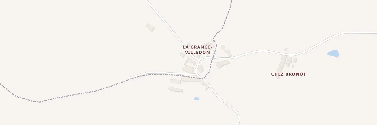 Plan du 3 La Grange Villedon à Asnières-sur-Blour