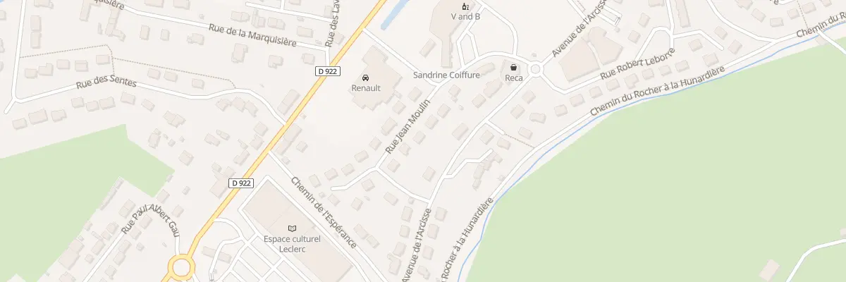 Plan du 7 Rue Jean Moulin à Arcisses
