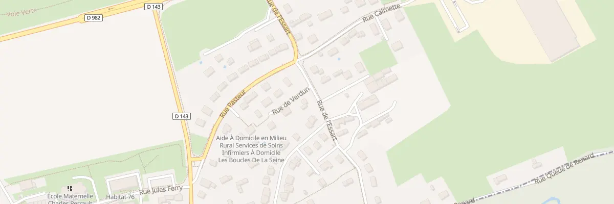 Plan du 615 Rue de l’Essart à Yainville