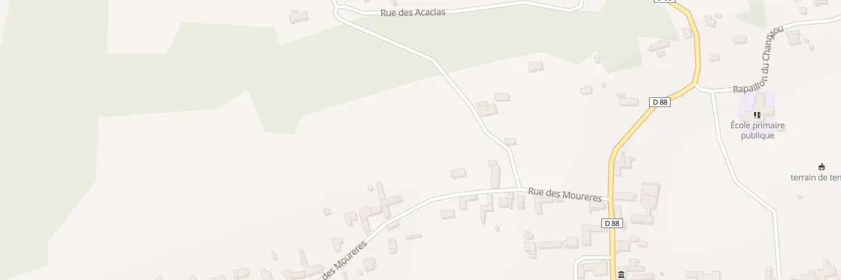 Plan du 10B Rue des Moureres à Labarthe-Inard