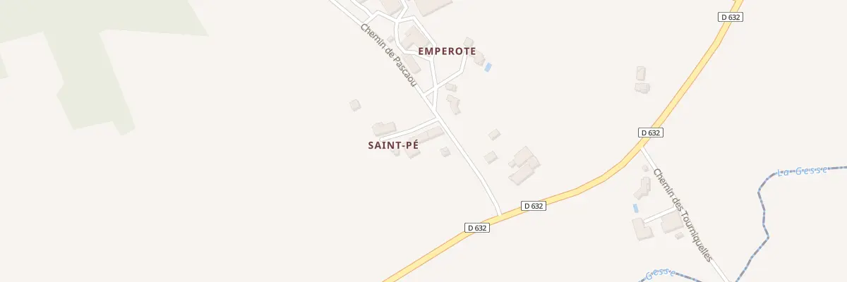 Plan du 5040 Saint Pe à Sabaillan