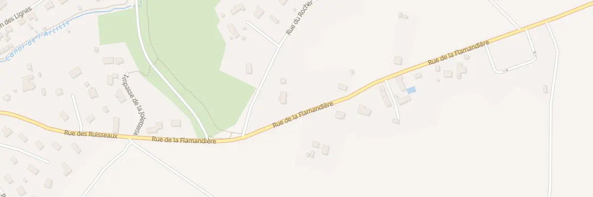 Plan du 2 Rue du Rocher à Arcisses