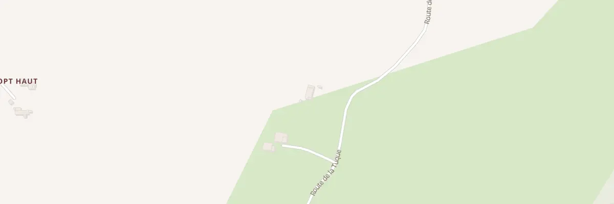 Plan du 1323 Rte de la Tuque à Parranquet