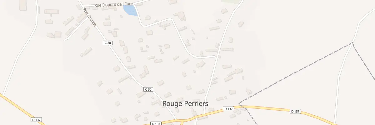 Plan du 17 Le Bourg à Rouge-Perriers