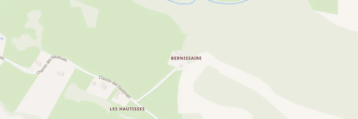 Plan du 133 Bernissaire à Aulon