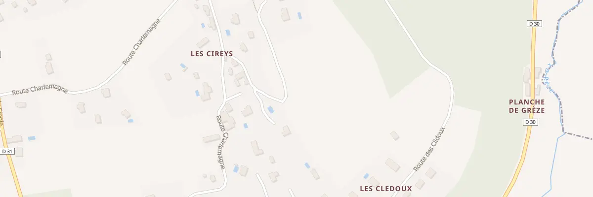Plan du 6 Les Cireys à Trémolat