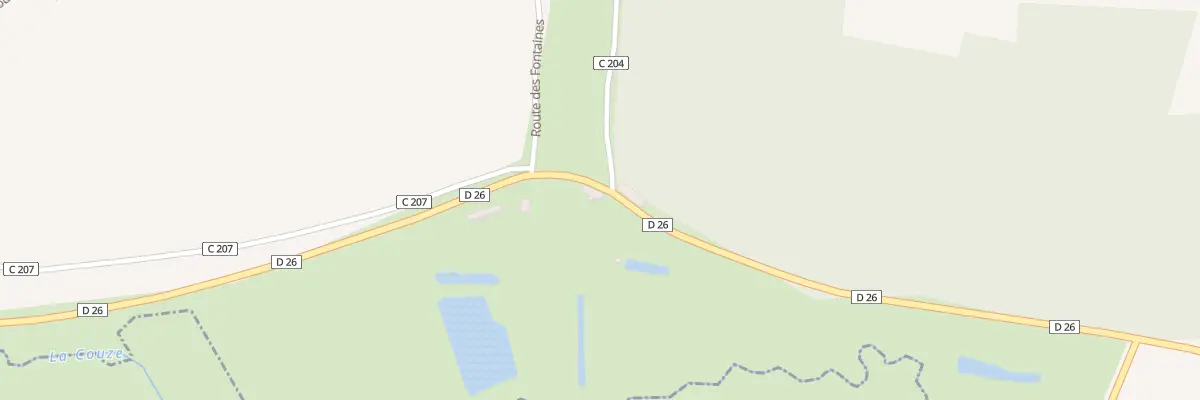 Plan du 108 Prairie de la Couze à Sainte-Croix