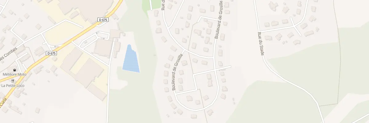 Plan du 6 Rue des Bruyères à Rochechouart