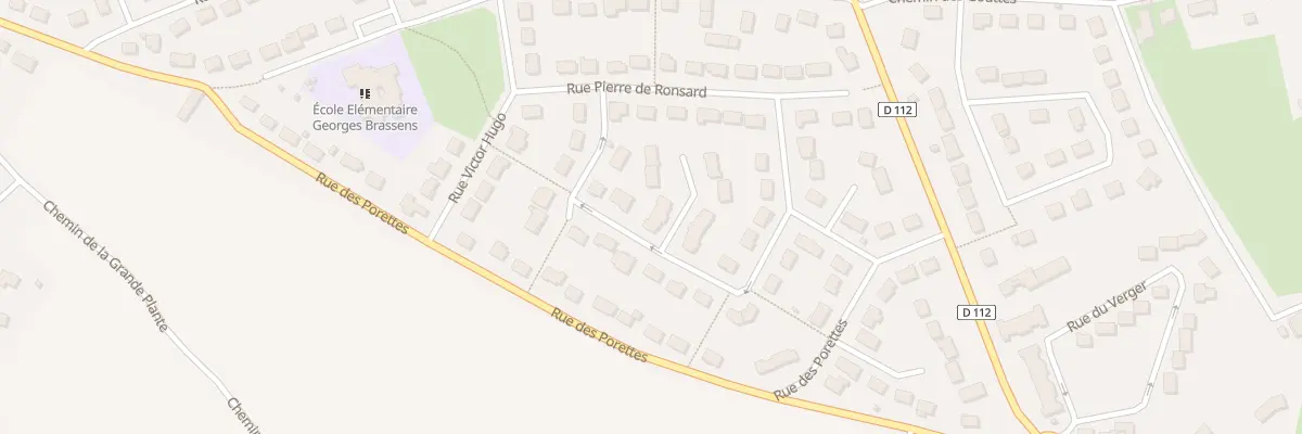 Plan du 1 Imp Joachim du Bellay à Nogent-le-Rotrou