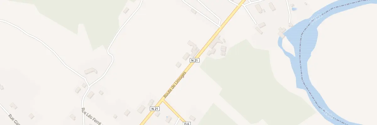 Plan du 54 Rte de Limoges à Antonne-et-Trigonant
