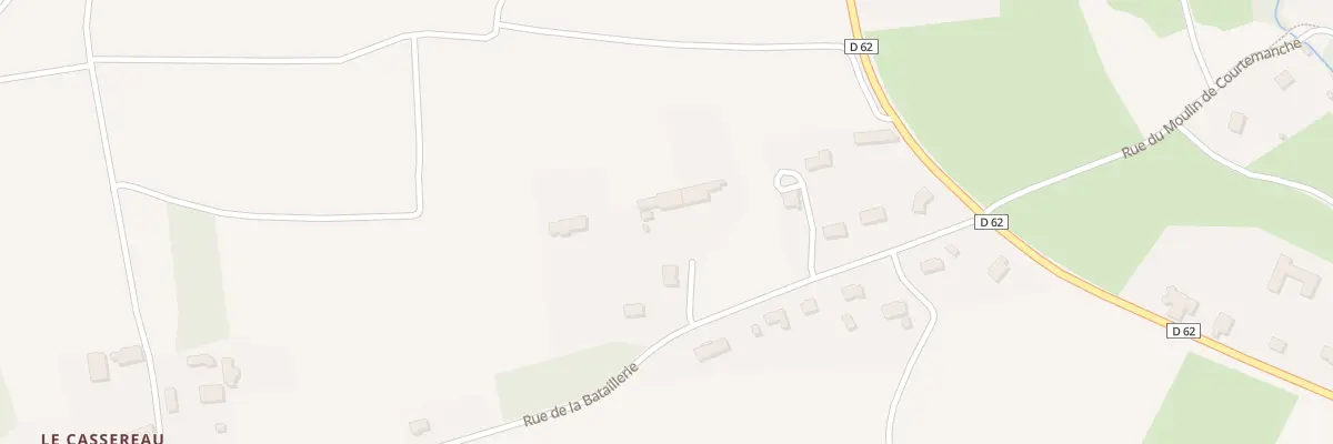 Plan du 17 Rue de la Bataillerie à Vernou-sur-Brenne