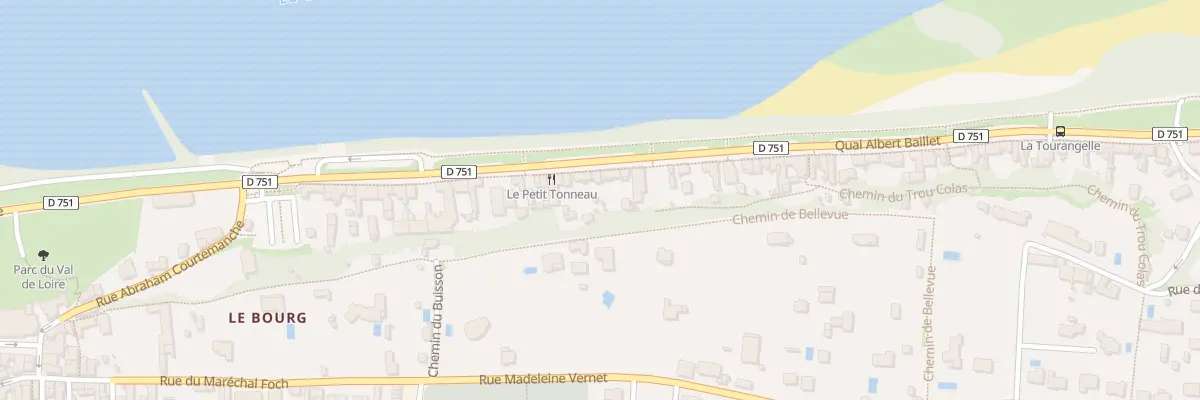Plan du 19 Quai Albert Baillet à Montlouis-sur-Loire