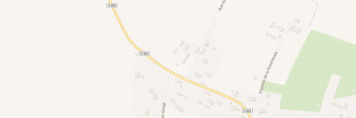 Plan du 4 Rue du Coupe Gorge aux Baux-de-Breteuil