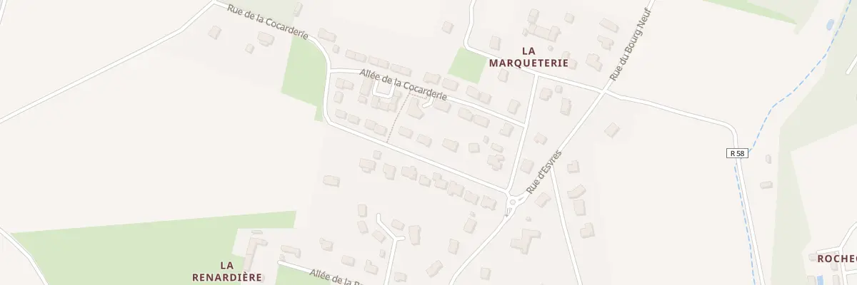 Plan du 5 Rue de la Cocarderie à Azay-sur-Cher